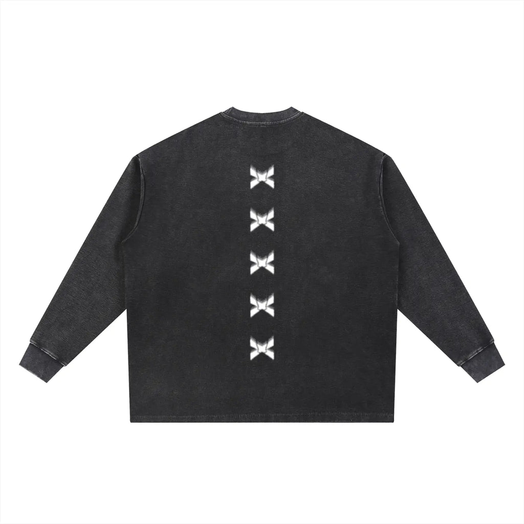 waffle,long sleeve,drop 001