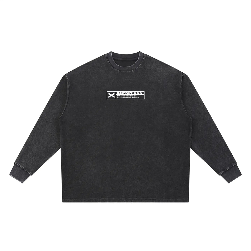waffle,long sleeve,drop 001